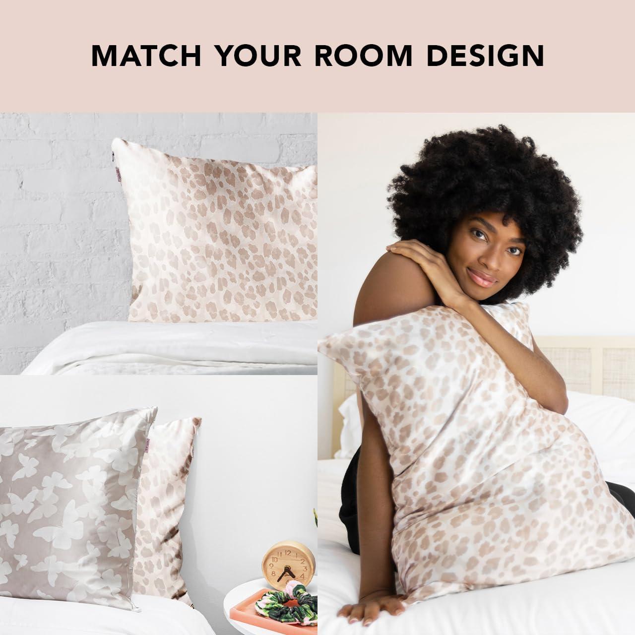 Kitsch Satin Pillowcase, Modern, Standard, 1 Count