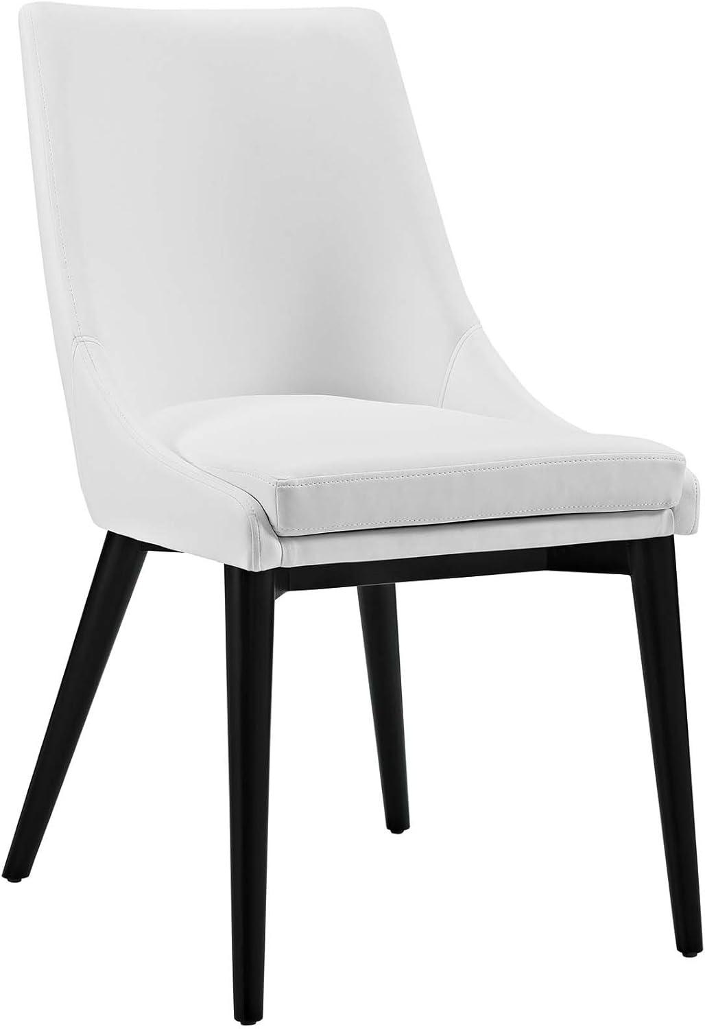 Set of 2 Viscount Dining Side Chair Vinyl - Modway