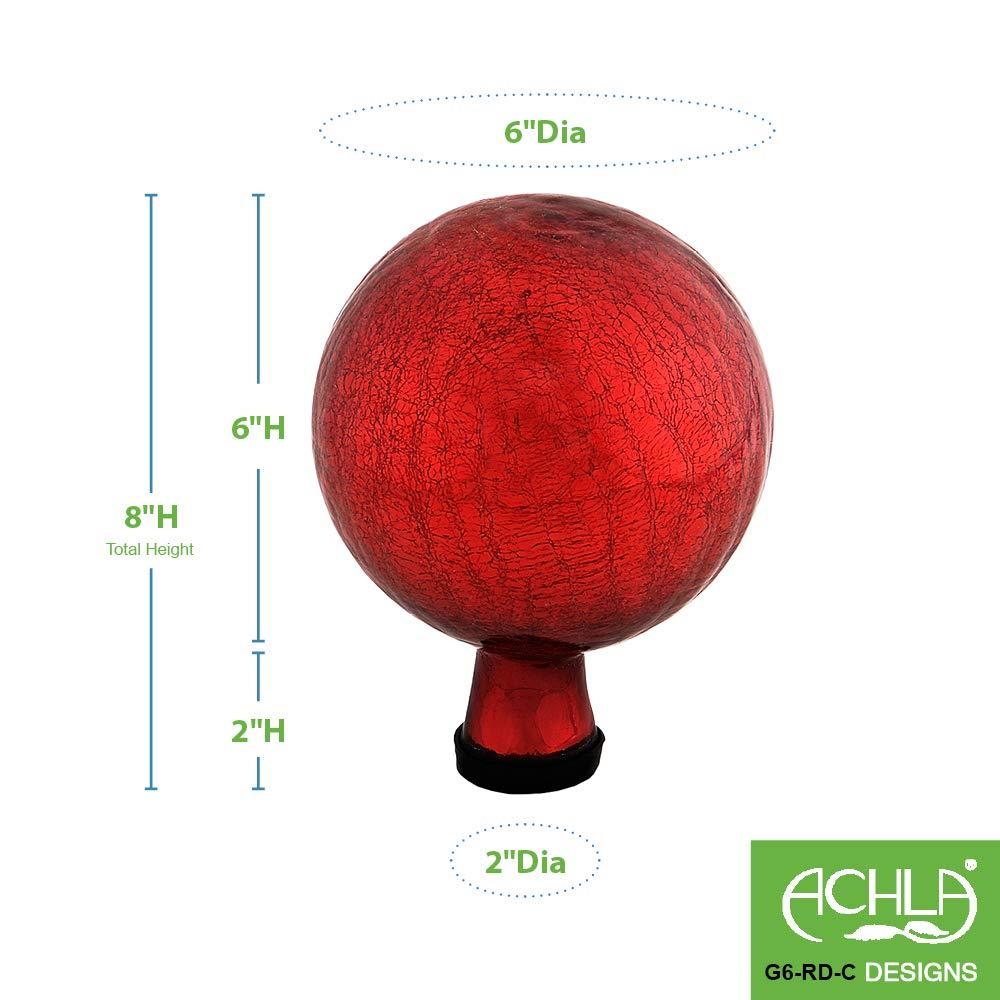 Madore Glass Abstract Gazing Ball