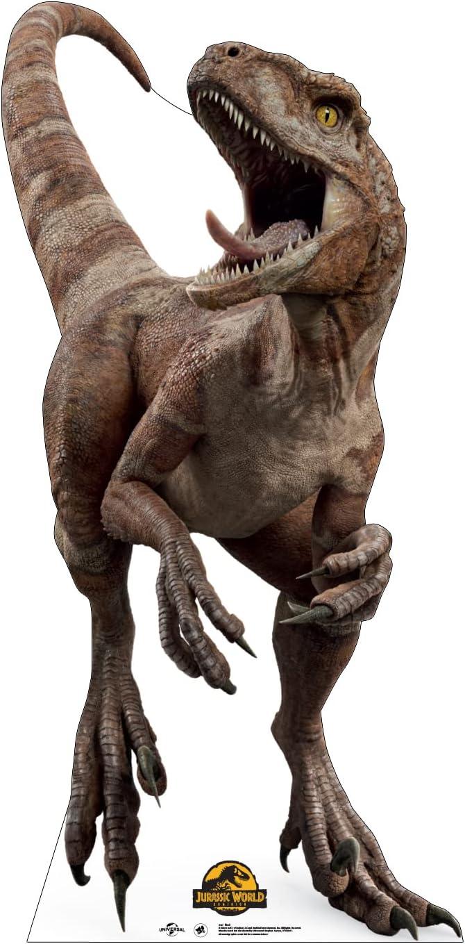 Advanced Graphics 3787 65 x 31 in. Jurassic World Dominion Cardboard Cutout of Red - Jurassic World 3 Dominion