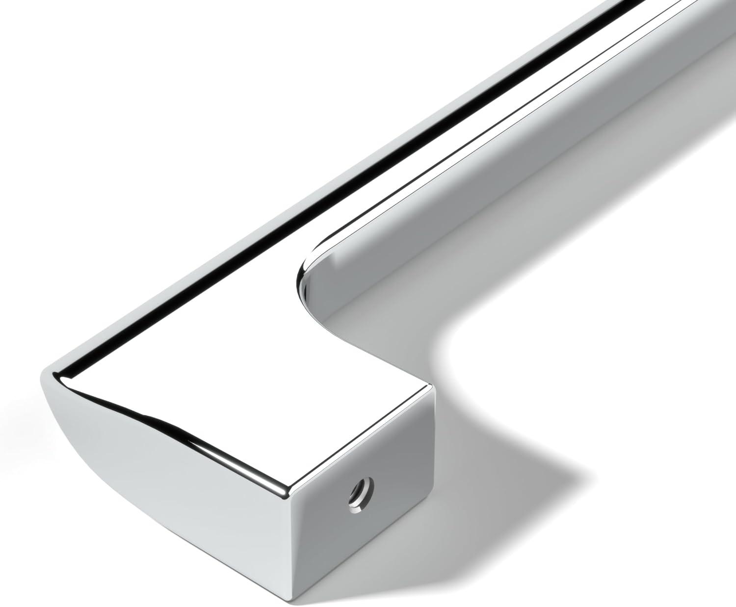 Hickory Hardware H076702-CH-10B 128 mm CC Forge Cabinet Pull, Polished Chrome - Pack of 10