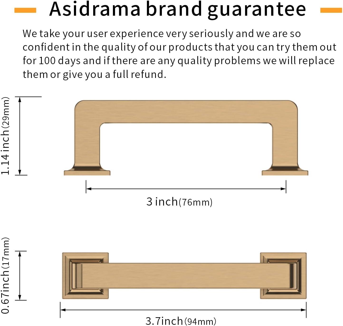 Bridgeport 3" Center Handle Pull Multipack