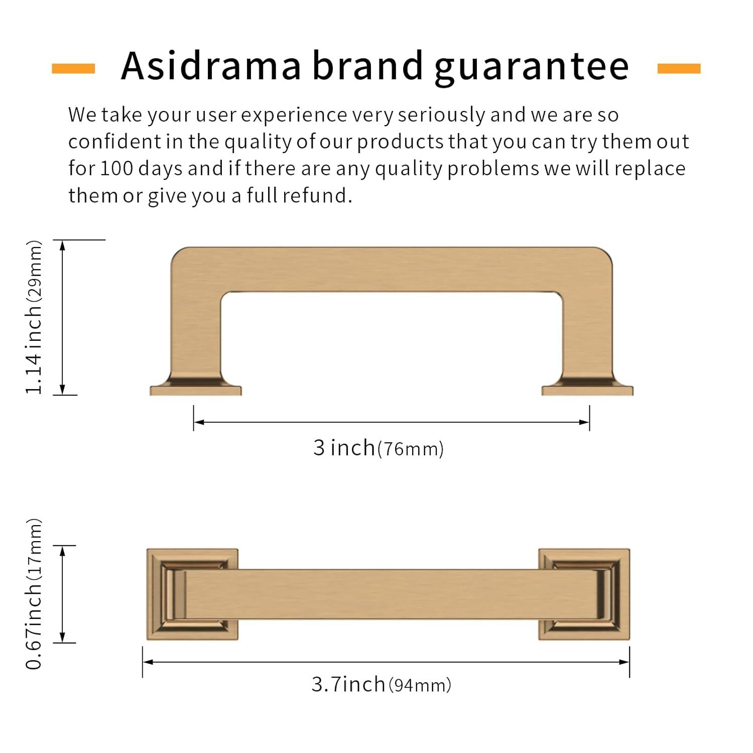 Bridgeport 3" Center Handle Pull Multipack