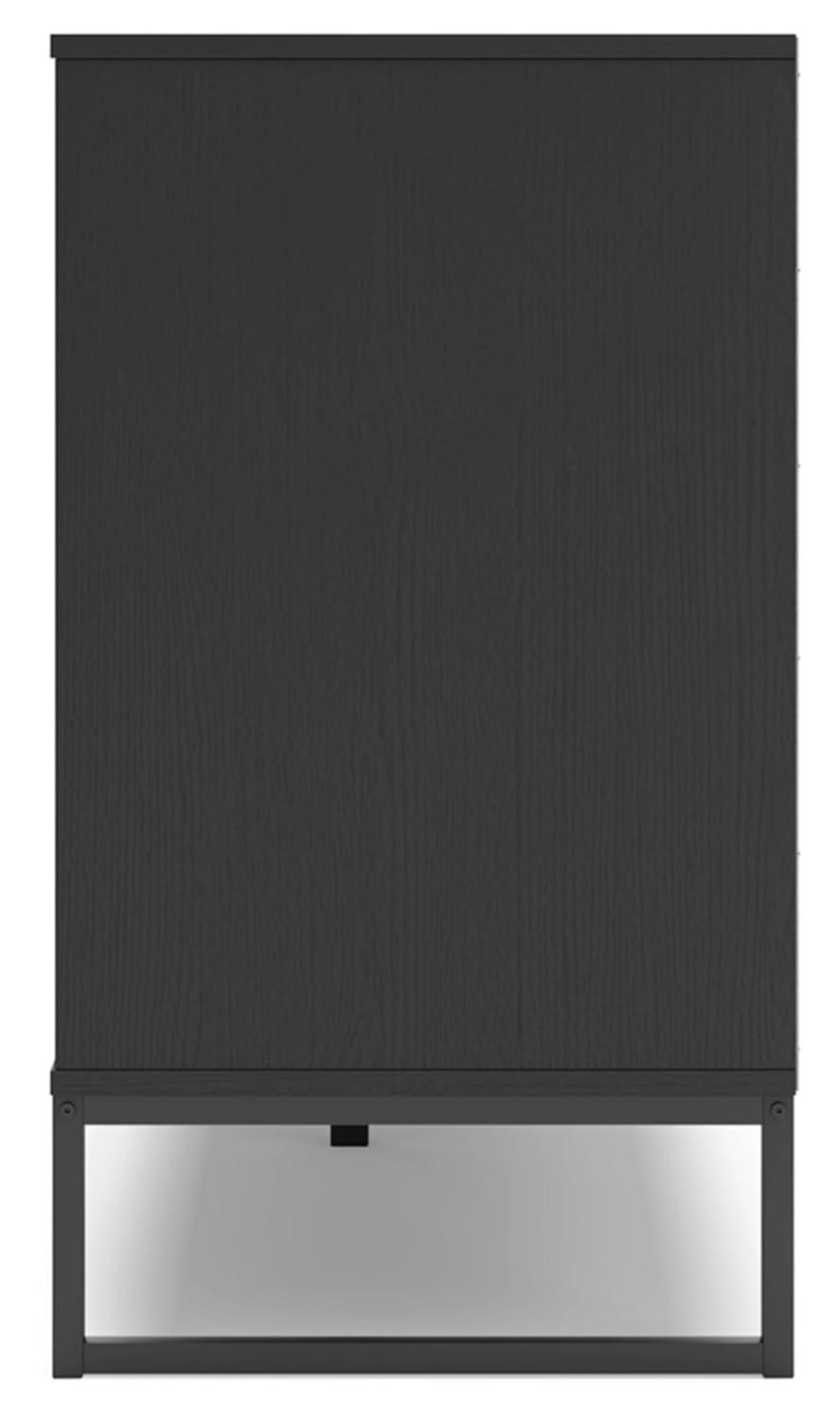 Signature Design by Ashley Socalle 6 Drawer Dresser, Black