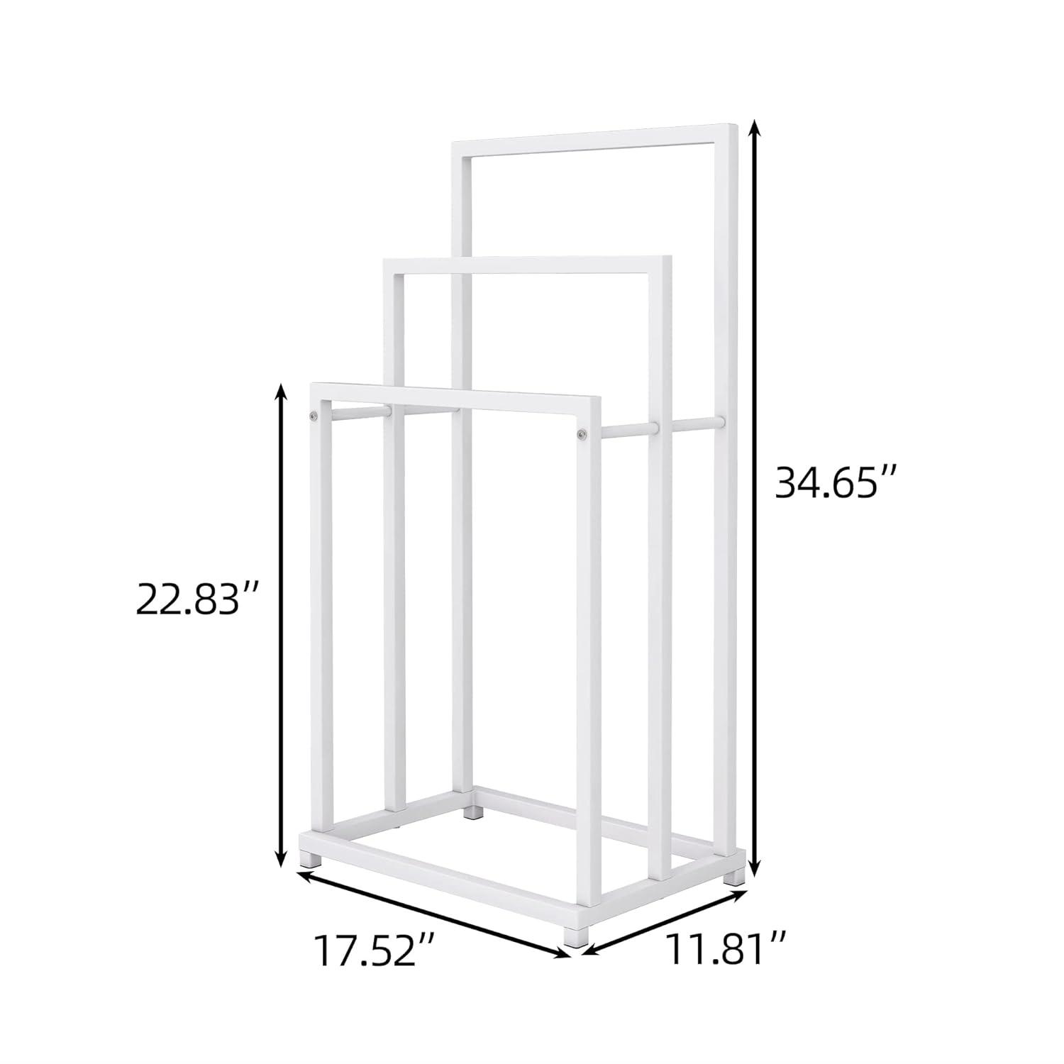 ONFRJFVR Freestanding 3-tier metal towel rack Standingmx018