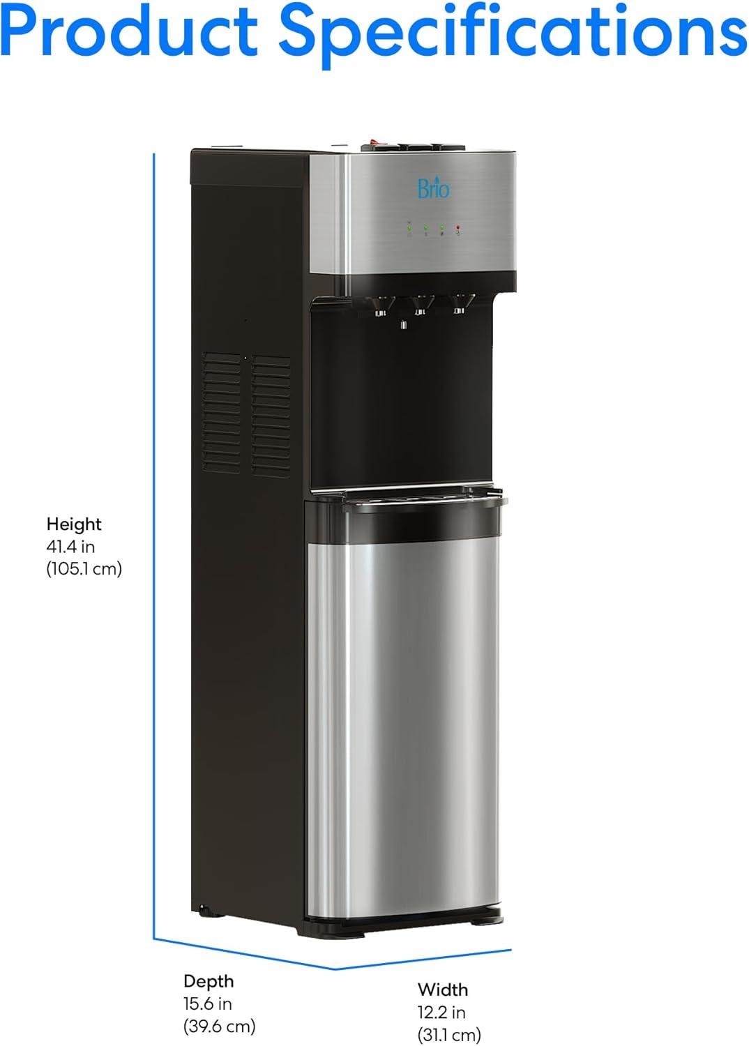 Brio Brio Free Standing Bottom Loading Water Dispenser