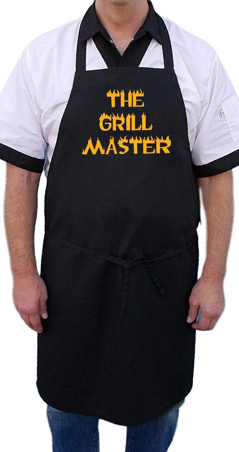 UP THE MOMENT The Grill Master The Man The Myth The Legend Apron, Funny Apron for Men, BBQ Grill Apron, Chef Apron, Funny Apron for Dad, Mens Funny Apron, Funny Chef Apron for Men