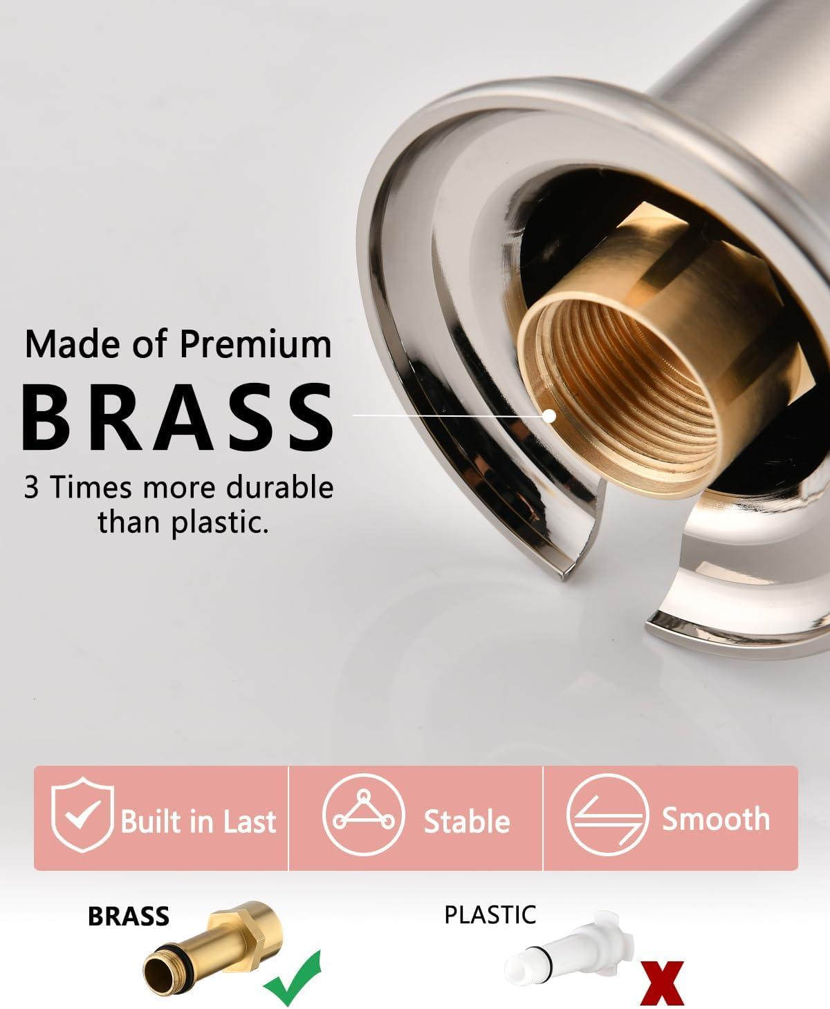 Tub Spout with Diverter, Bathtub Spout for Hand Shower,Brushed Nickel