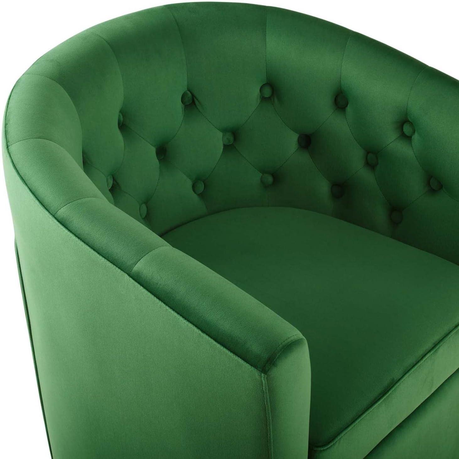 Prospect Tufted Performance Velvet Swivel Armchair - Modway