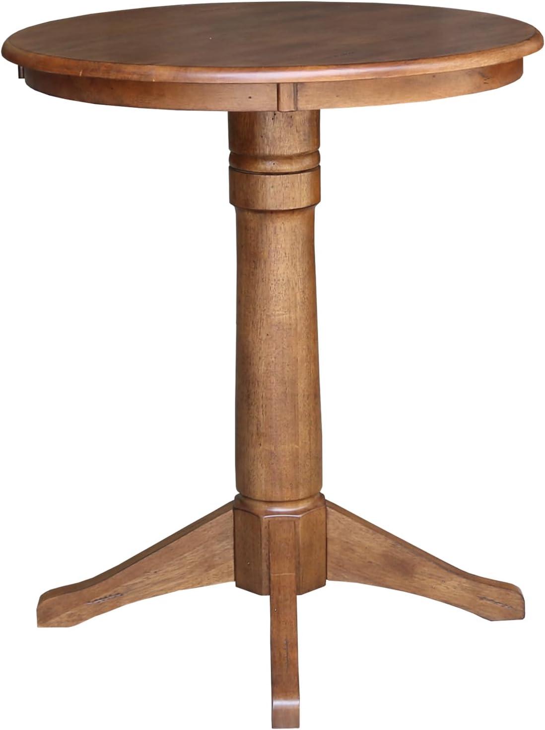 International Concepts 30" Round Top Pedestal Table - 35.9" Height