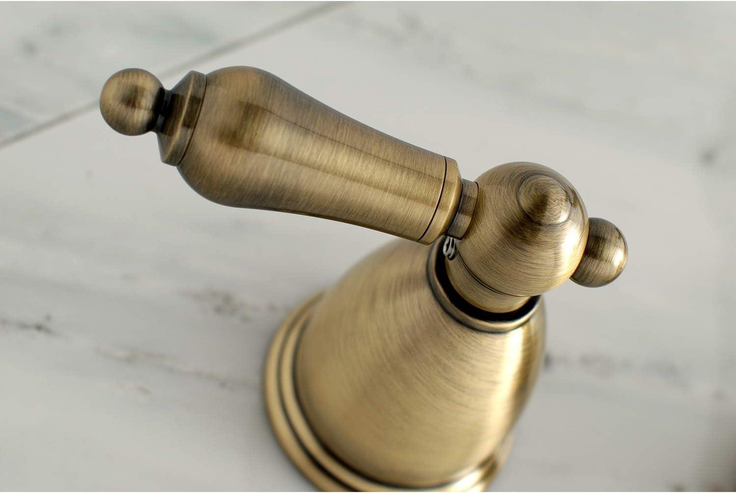 Kingston Brass Heritage Two-Handle 3-Hole Wall Mount Roman Tub Faucet