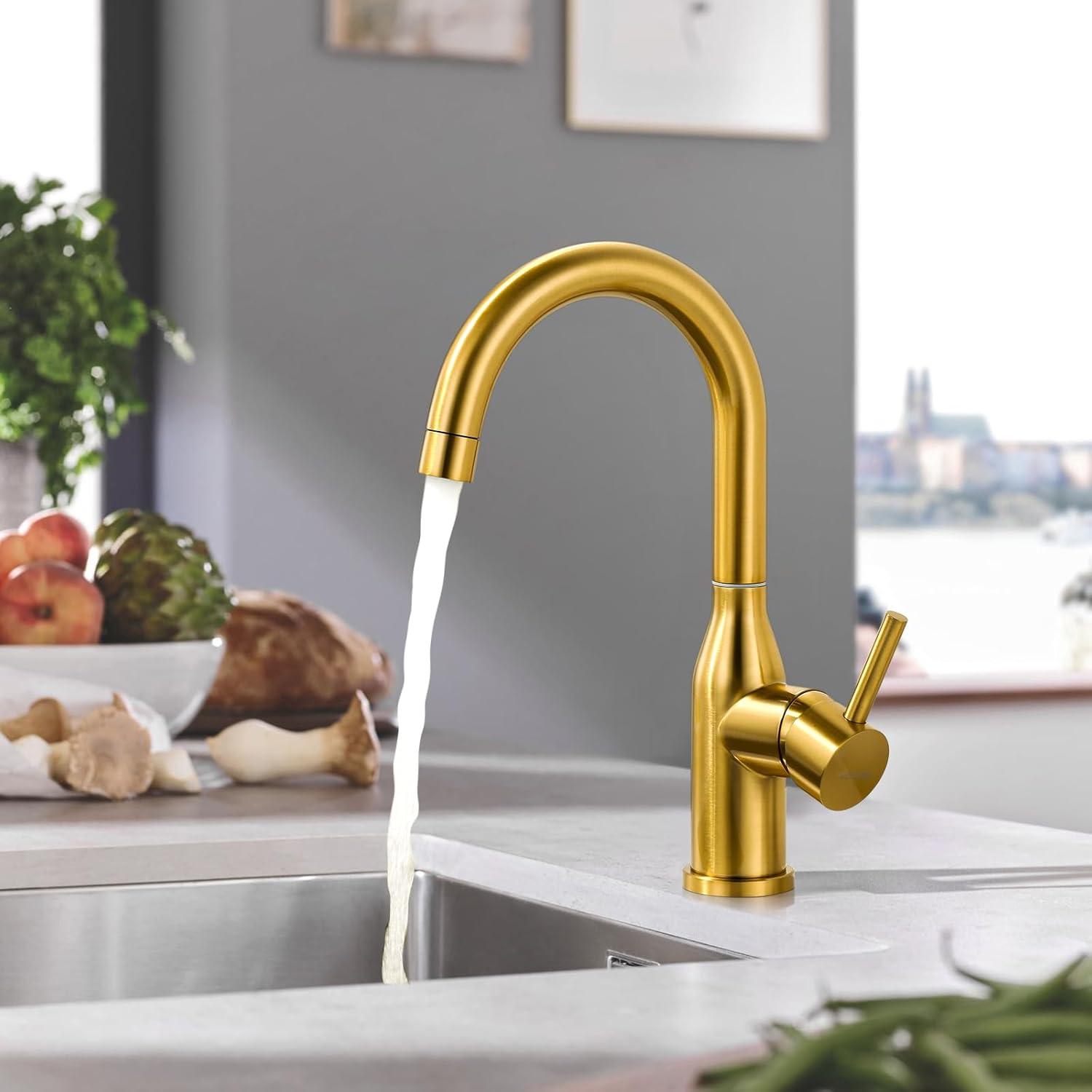 Single-Hole Single-handle Bathroom Faucet