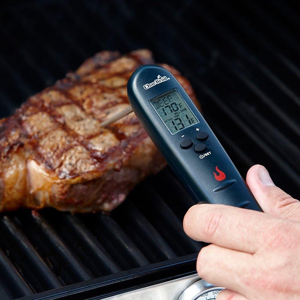 Charbroil Instant-Read Digital Thermometer, Black