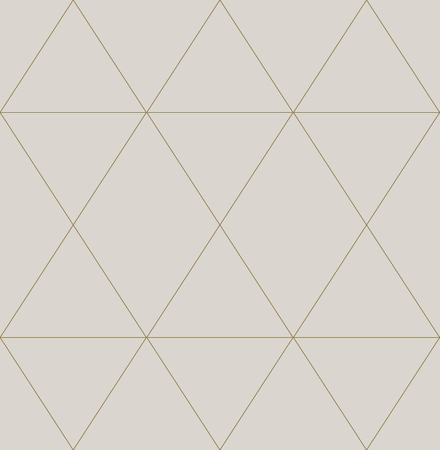 Double Take Gold Self Adhesive Wallpaper