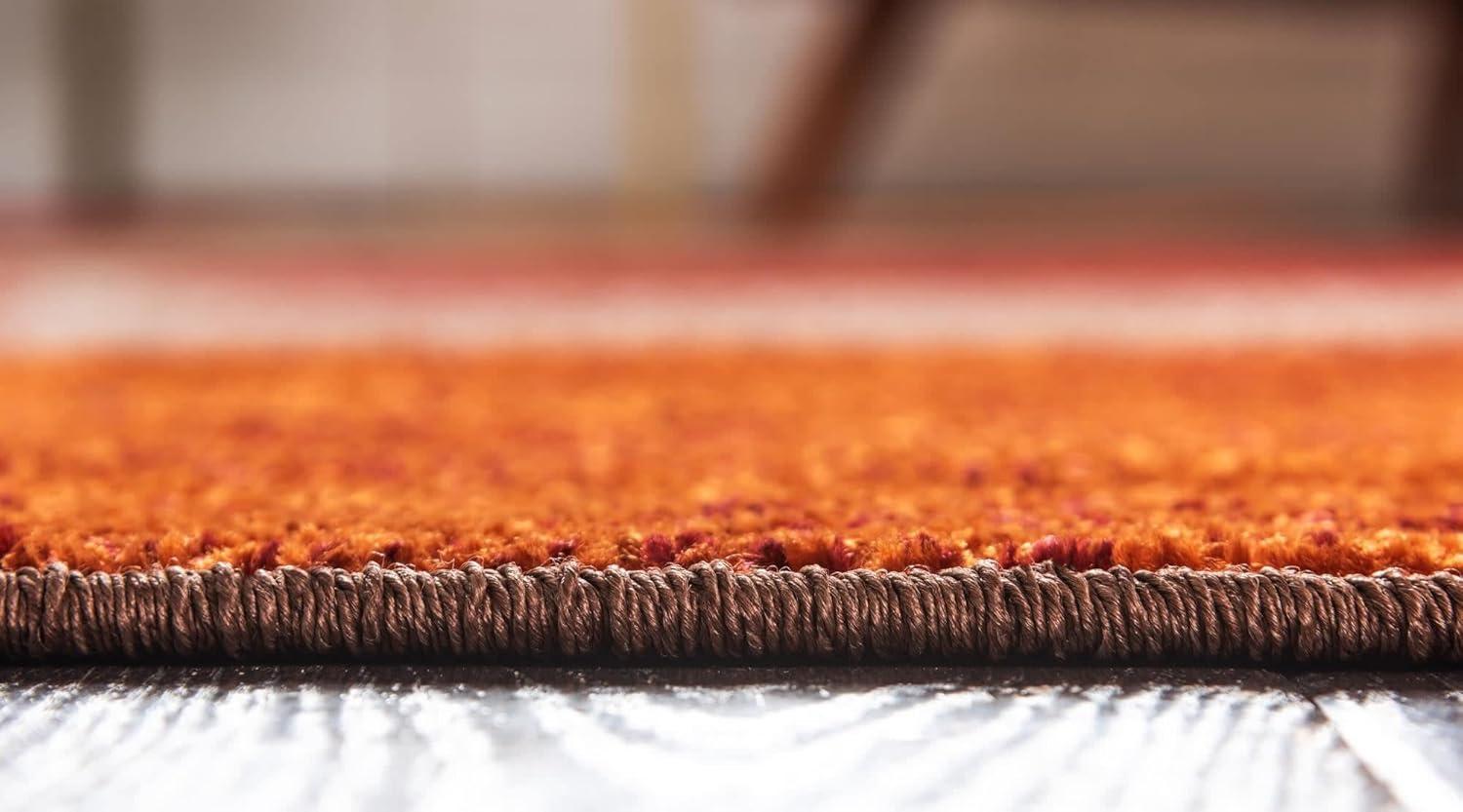 Unique Loom Autumn Collection Area Rug - Providence (4' Square Multi/Beige)