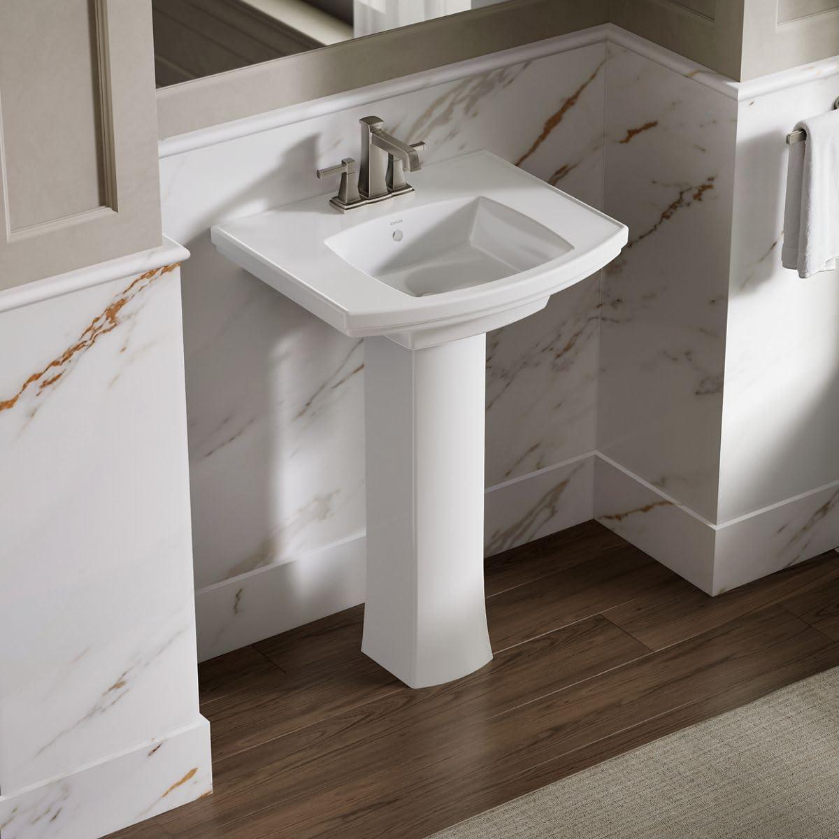 Kelston 6.5" W x 29" H Bathroom Sink