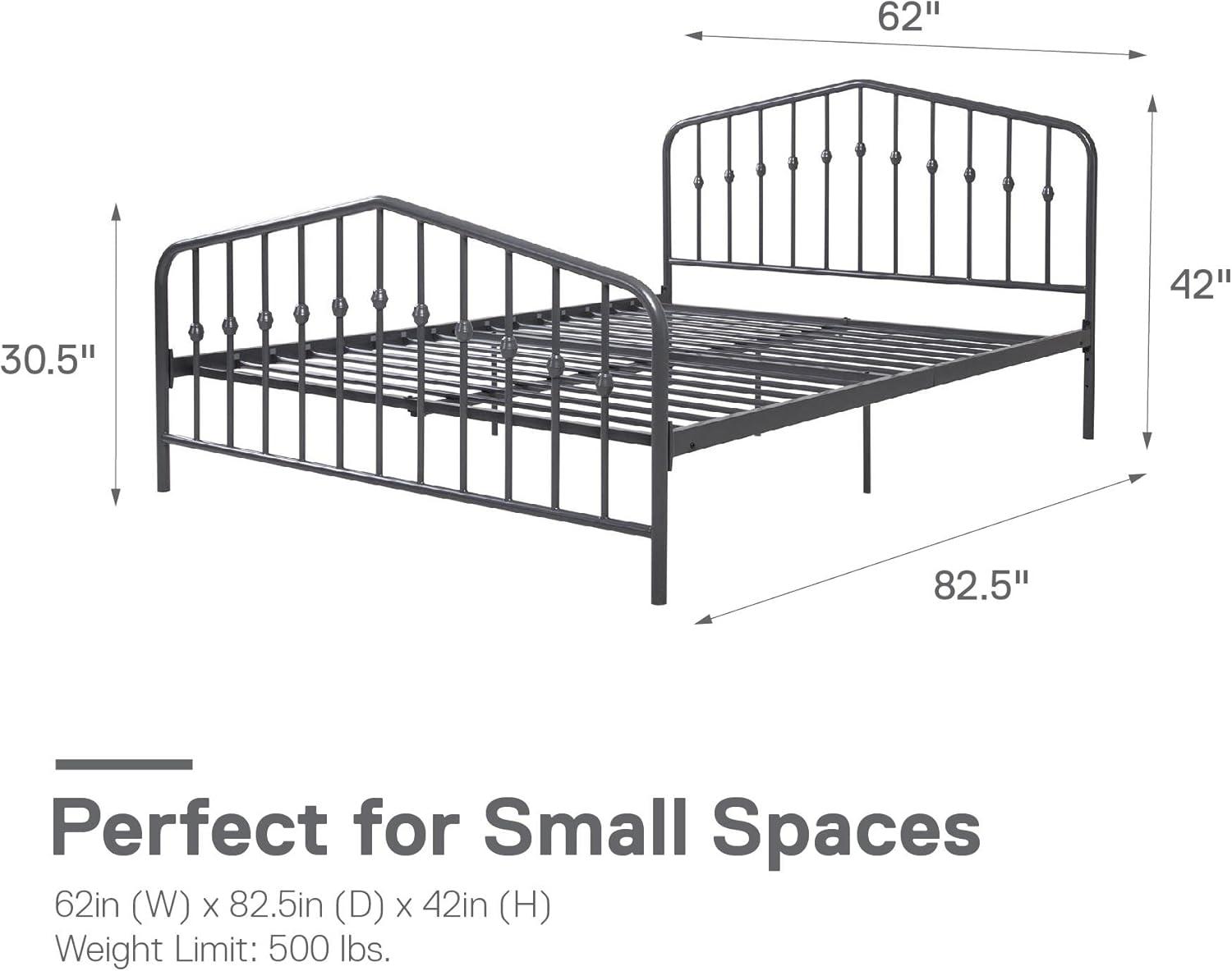 Bushwick Metal Platform Bed