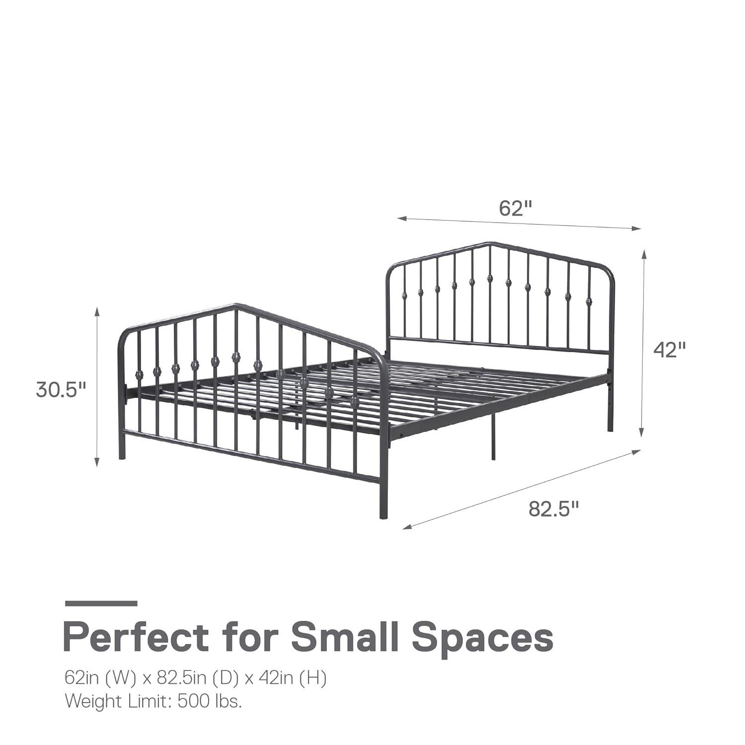 Bushwick Metal Platform Bed