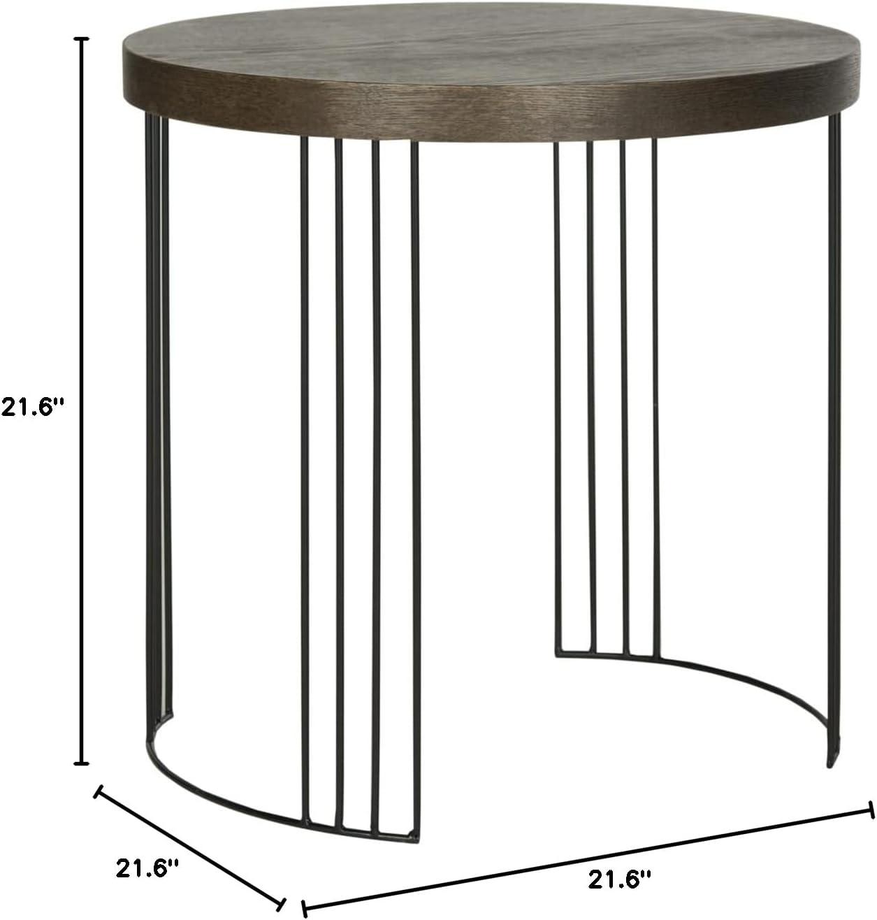Kelly End Table - Dark Brown - Safavieh.