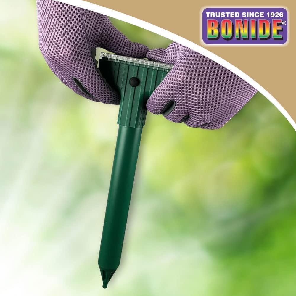 Bonide MoleMax Mole & Gopher Repeller Solar-Powered Sonic Spike with Chatter Sound Technology