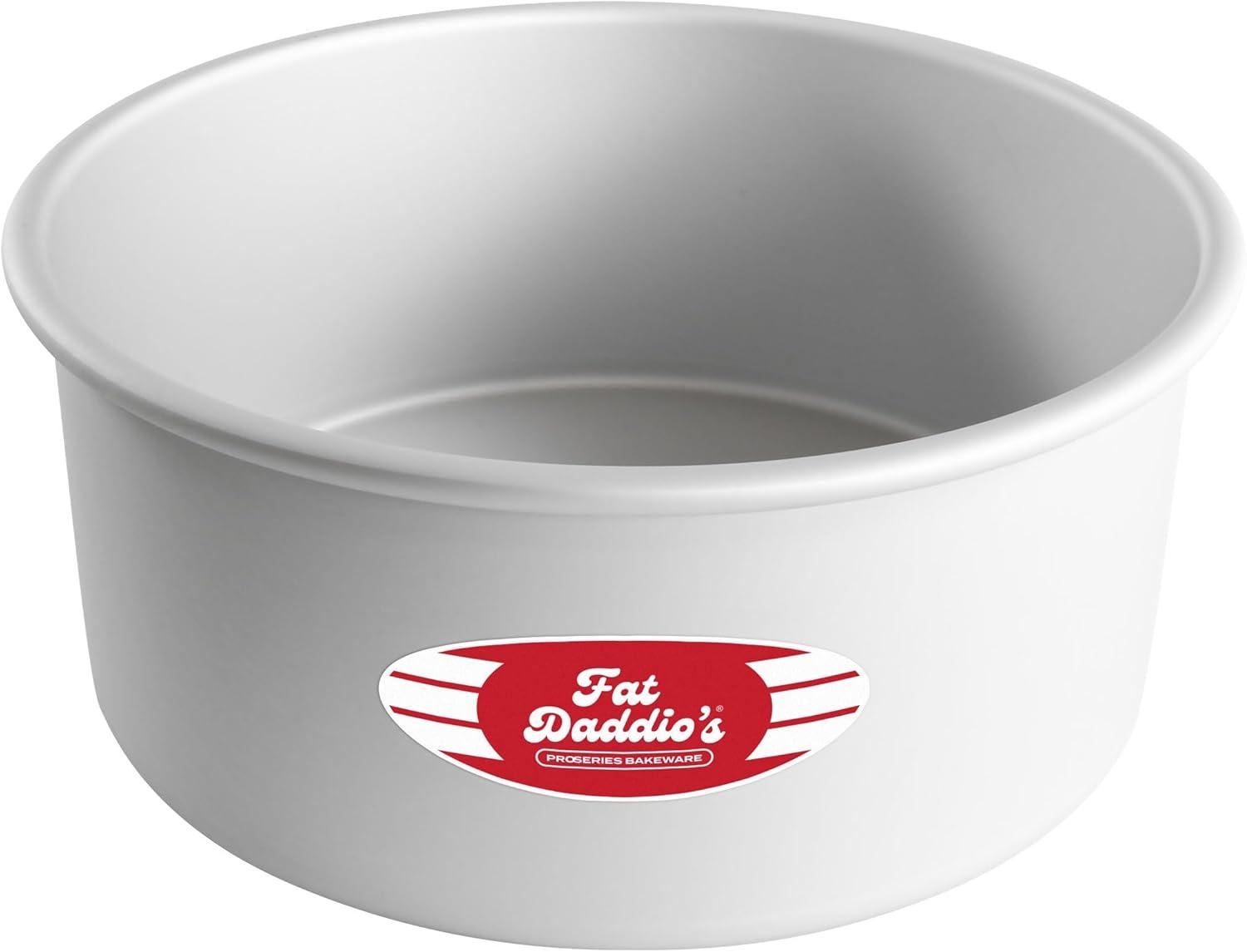 Fat Daddio's 9" x 4" Anodized Aluminum Round Cake Pan