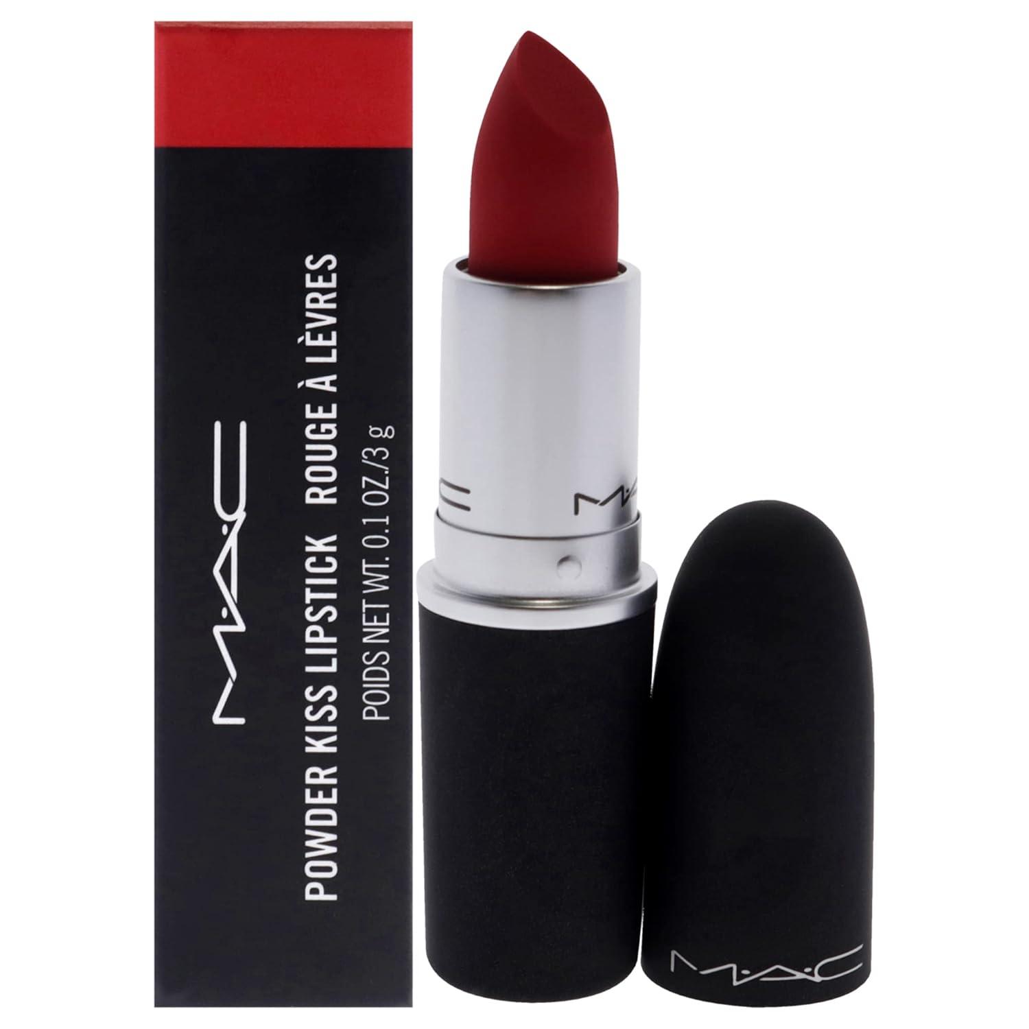 MAC Powder Kiss Lipstick - 929 You Re Buggin Lady , 0.10 oz Lipstick