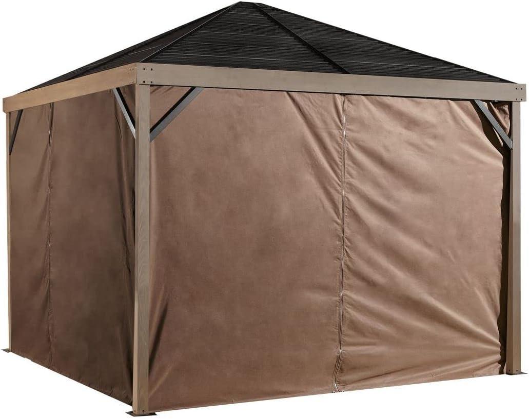 Sojag Brown Polyester Screen for Gazebo