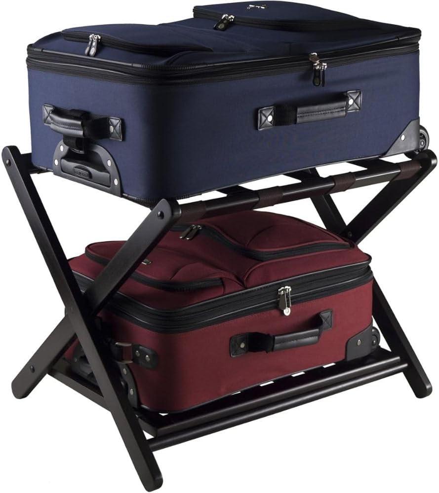 Folding Wood Luggage Rack