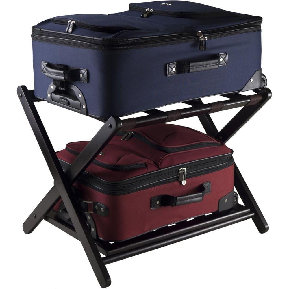 Folding Wood Luggage Rack
