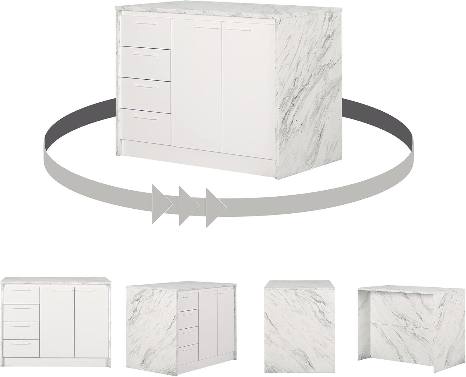 Myro 47.25'' Wide Kitchen Island