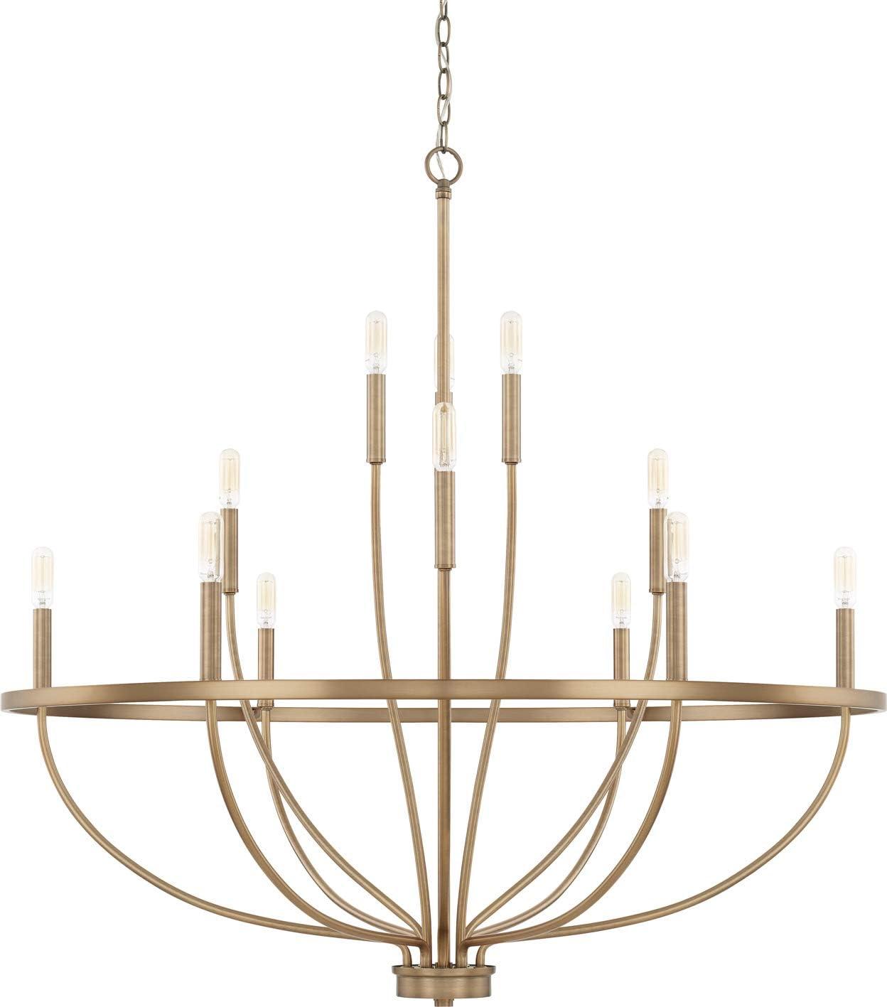 12 - Light Dimmable Empire Chandelier