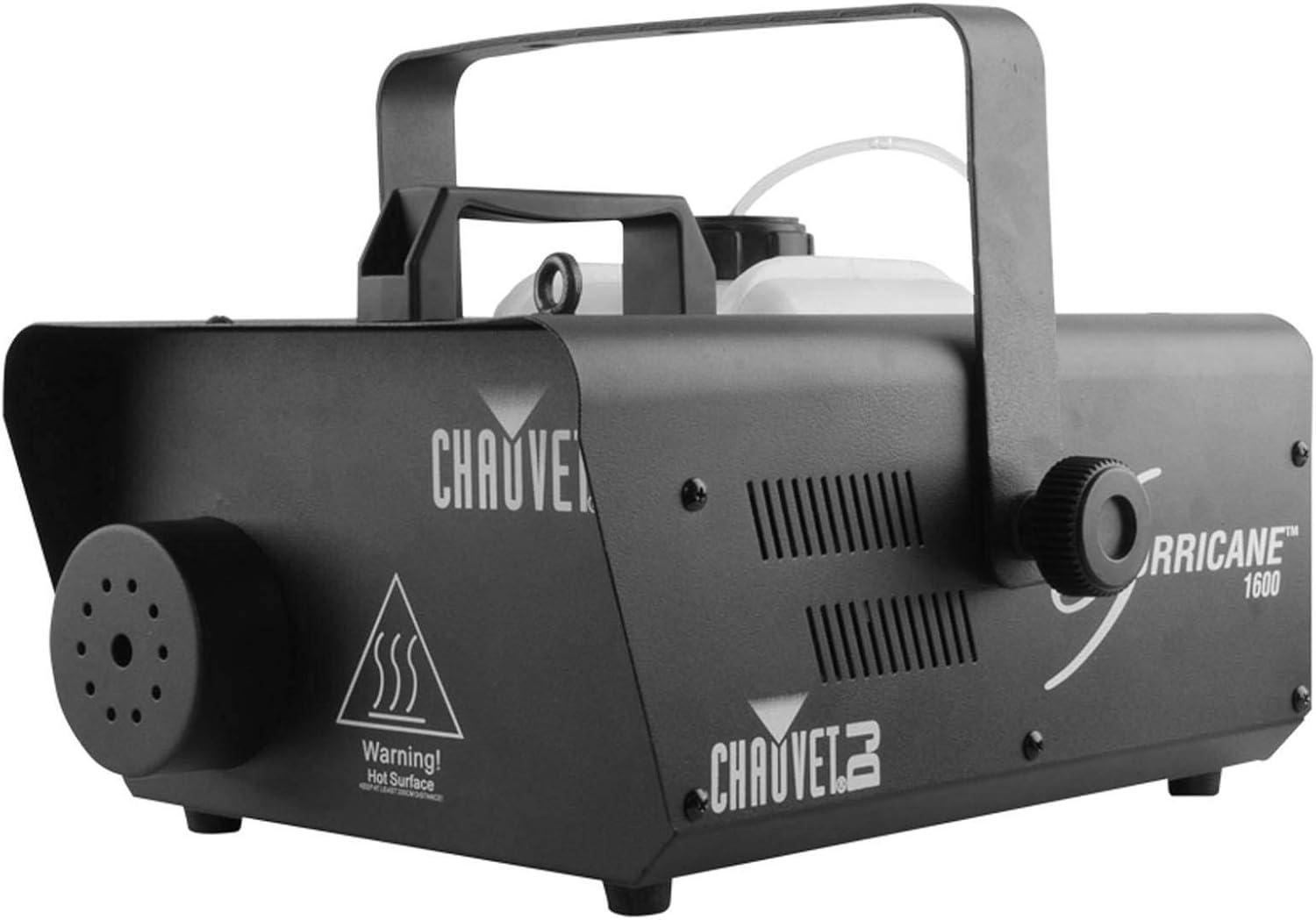 CHAUVET DJ Hurricane 1600 2.4L Pro Fog/Smoke Machine w/FC-T Wired Remote | H1600