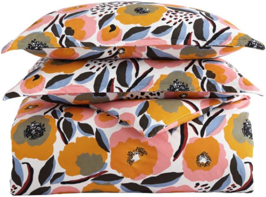 Marimekko Rosarium Cotton Pink Duvet Cover Set