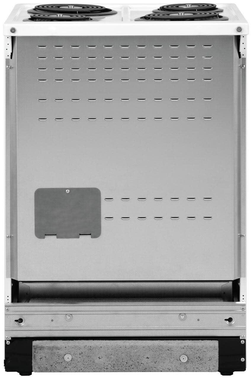 FRIGIDAIRE FFEH2422UW 24" freestanding coil electric range