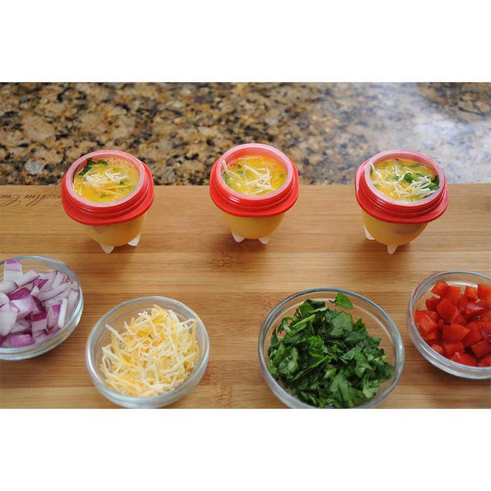 Egglettes Hard Boiled Egg Maker, 4 count