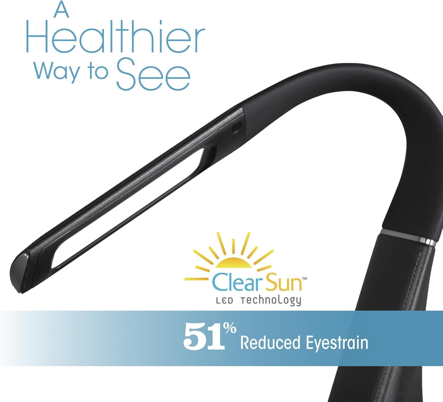 OttLite OttLite Wellness Recharge LED Desk LampPortable, Dimmable & Flexible Gooseneck, Rechargeable Battery