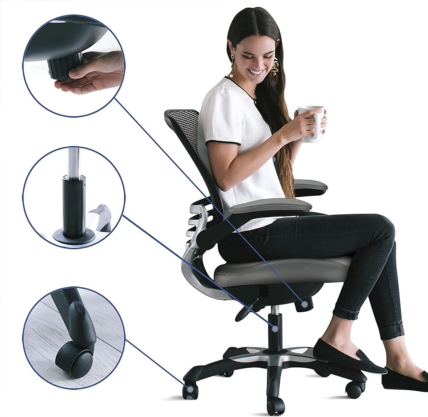 Edge Porch & Den Tonti Frame Mesh Seat Office Chair