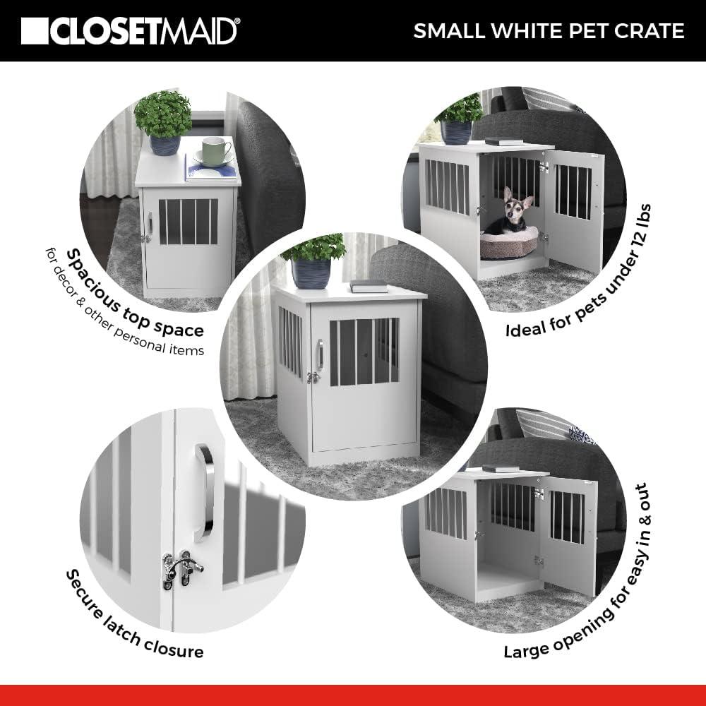 ClosetMaid End Table and Pet Crate