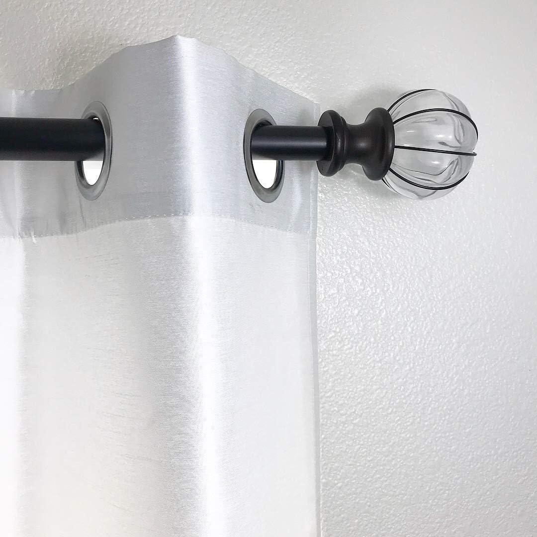 NoNo Bracket Mini - No Drill Curtain Rod Bracket Attachment for Mini Blinds (Brown)