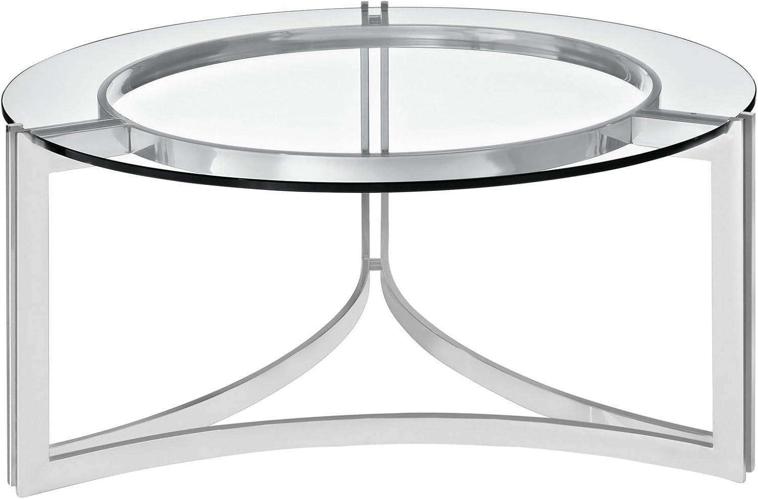 Signet Stainless Steel Coffee Table by Modway