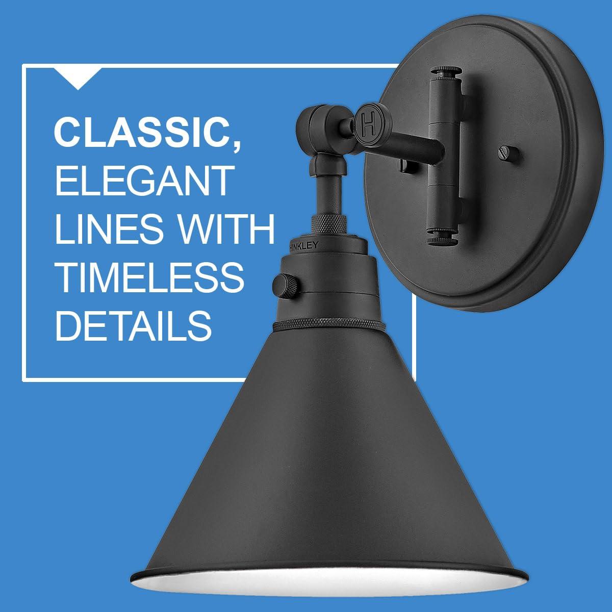 Lennon Adjustable Sconce - Black