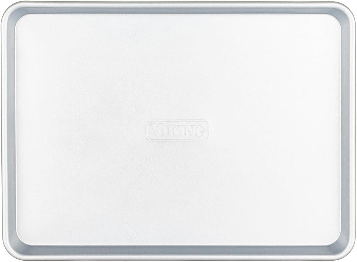 Viking 18-Inch Silver Nonstick Aluminized Steel Baking Sheet