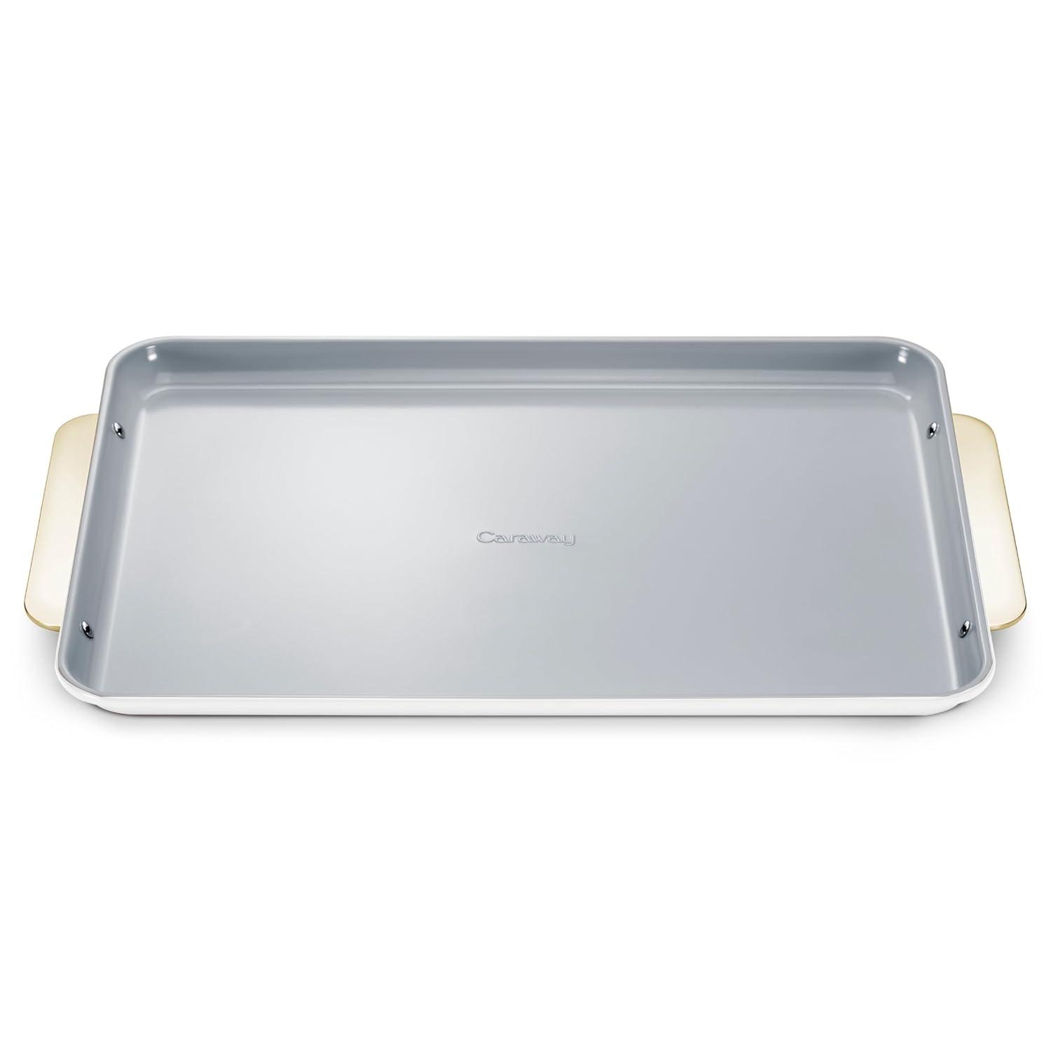 Large White Non-Stick Ceramic Cookie Sheet