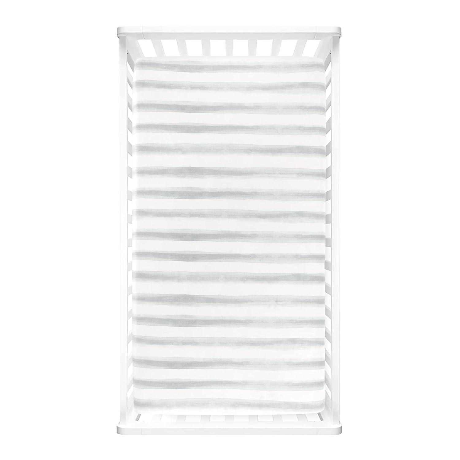 Lush Décor Micro Plush Fitted Crib Sheet - Watercolor