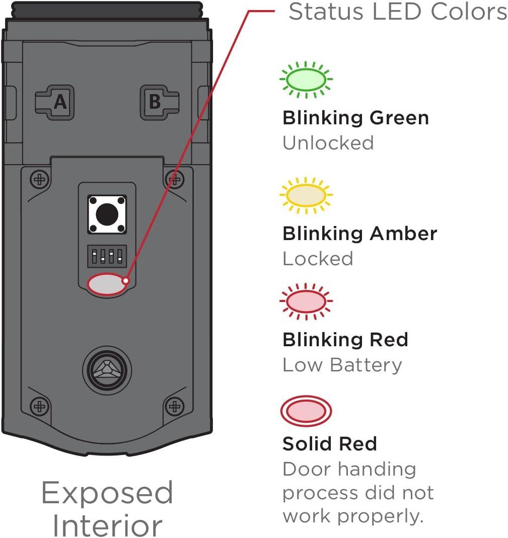 Kevo 2nd Gen Single Cylinder Bluetooth Electronic Deadbolt featuring SmartKey®