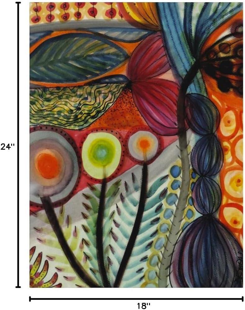 Trademark Fine Art -Sylvie Demers 'Vivaces' Canvas Art - 18''x24''