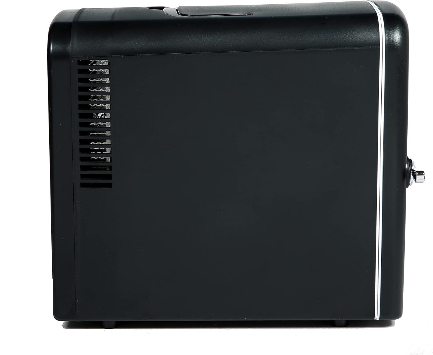 Frigidaire, 6 Can/4L Mini Personal Retro Fridge Cooler, EFMIS229, Black