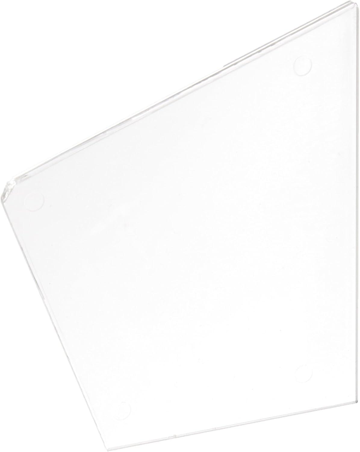 Clear Acrylic 4-inch Divider for Bins, Pack of 12