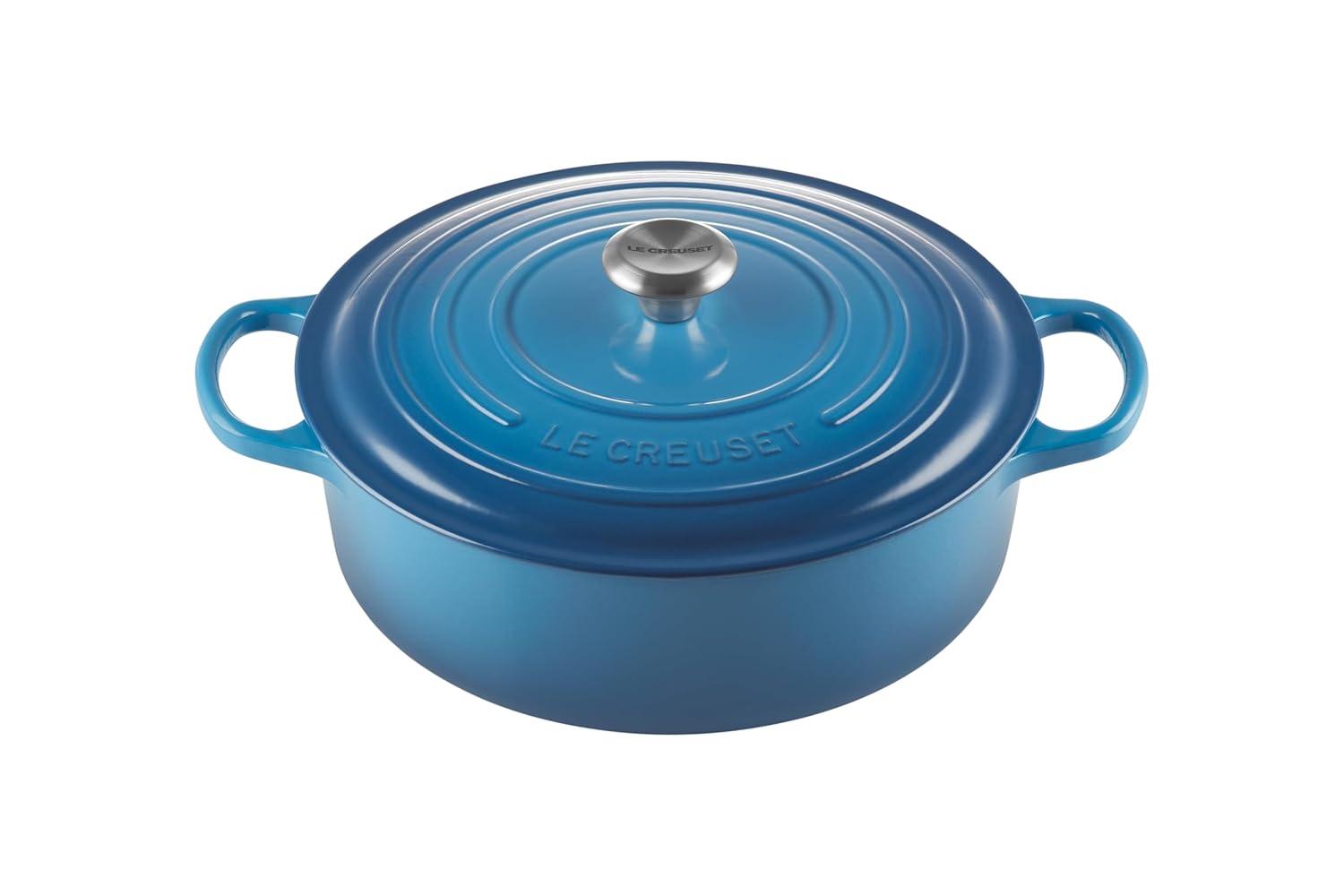 Le Creuset Le Creuset Enameled Cast Iron Signature Round Wide Dutch Oven, 6.75 Qt.