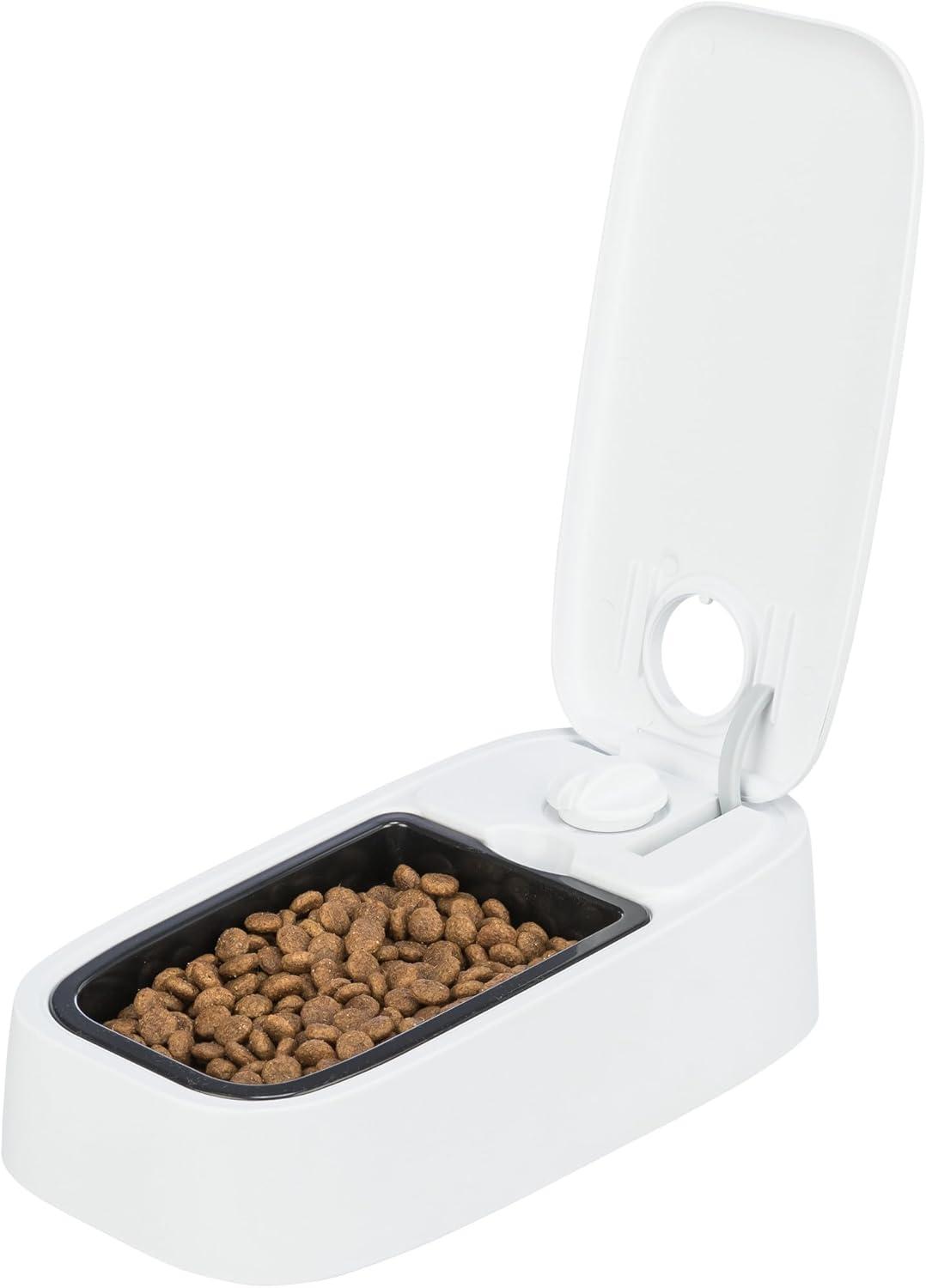 TRIXIE TRIXIE TX1 Automatic Food Dispenser, Single Serving, 48-Hour Timer, Battery Operated